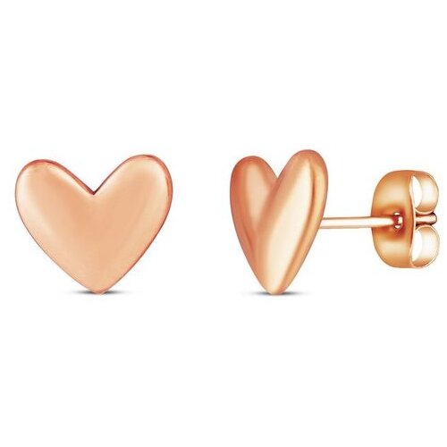 Vuch Ženske nau&scaron;nice Ember Rose Gold u obliku srca, 10 mm Cijene