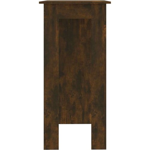 VidaXL Barski stol s policom boja hrasta 102x50x103,5 cm od iverice Slike