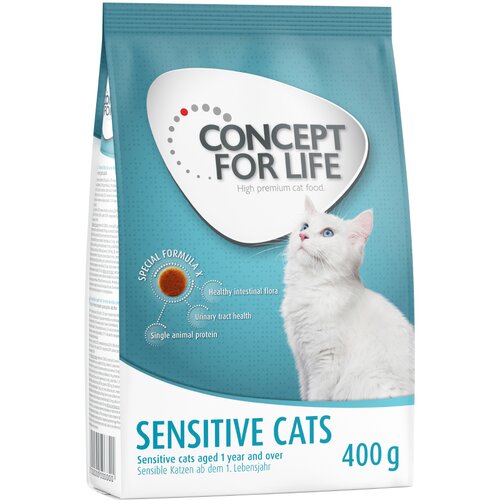 Concept for Life Sensitive Cats &ndash; izbolj&scaron;ana receptura! - 400 g Cijene