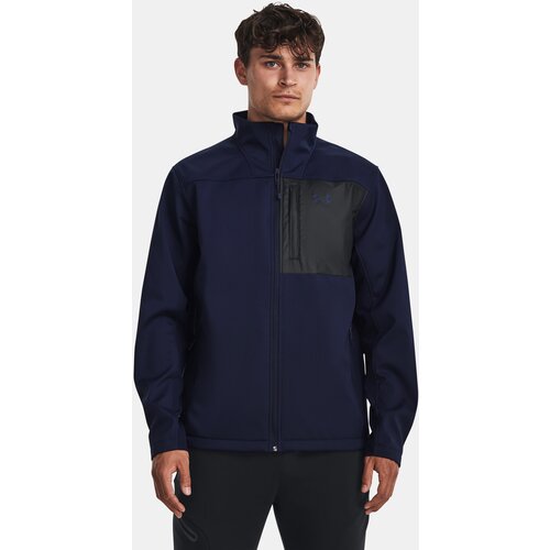 Under Armour Men's M Shield Jacket-BLU - Mens Cene