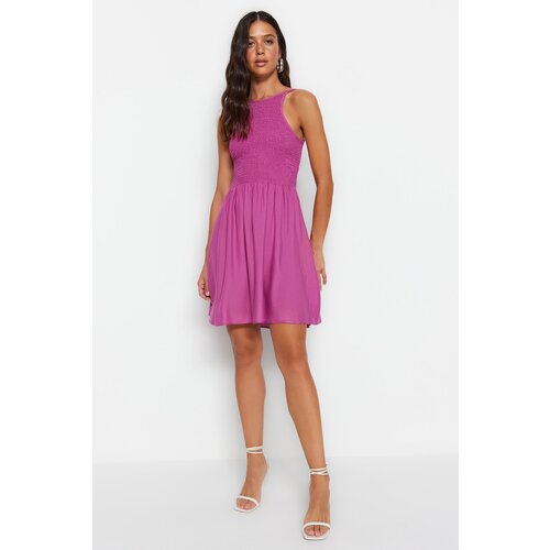 Trendyol Dress - Purple - Skater Cene