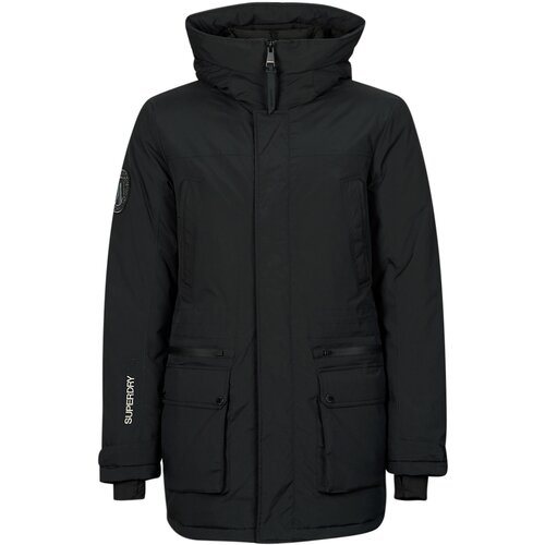Superdry CITY PADDED PARKA JACKET Crna Cijene