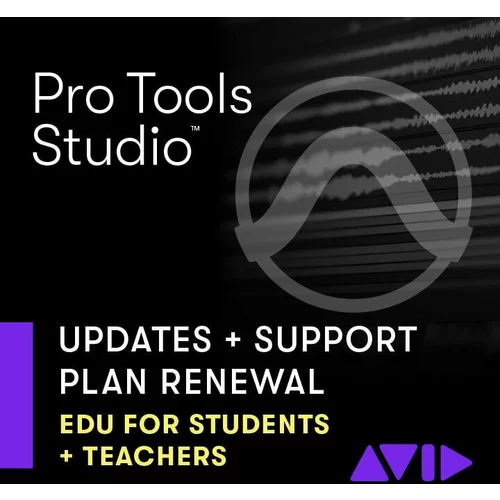 Avid pro tools studio perpetual annual updates+support - edu students and teachers (renewal) (digitalni izdelek)