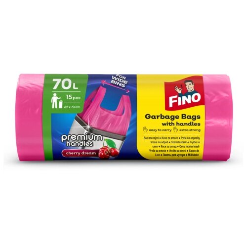 Fino Kese za smeće HD Premium 70 litara 62x74 15/1 Slike