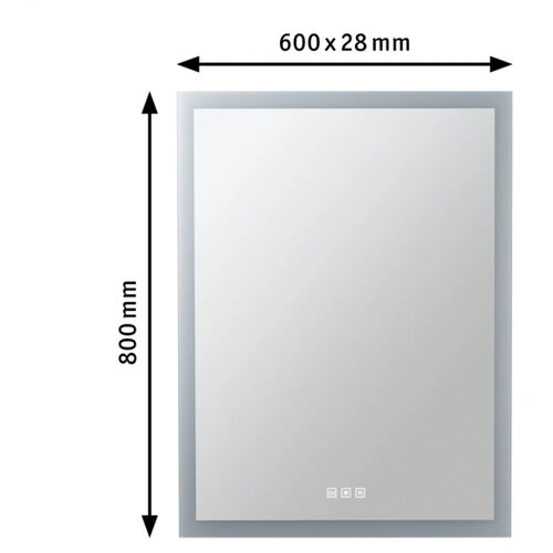 PAULMANN 78951 - LED/22W IP44 prigu&amp;scaron;iva ogledalo za kupatilo sa pozadinskim osvetljenjem 230V Slike