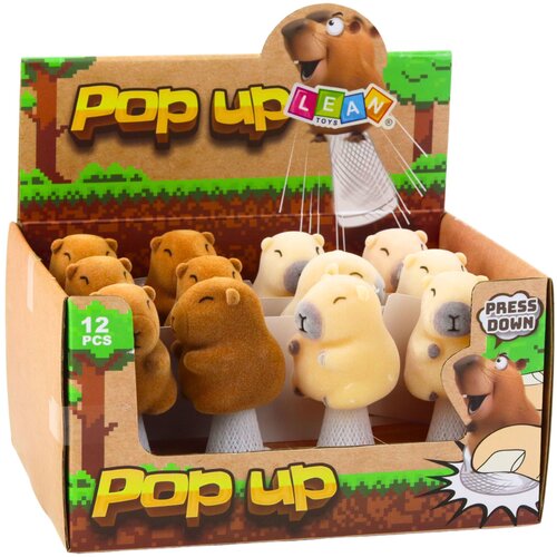  Skakajuće kapibare PopUp 10cm - boju biramo nasumično Slike