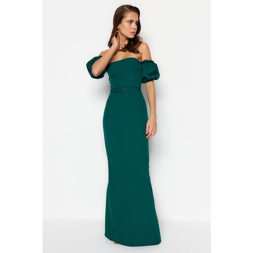 Trendyol Ženska obleka TPRSS23AE00091/Green Cene