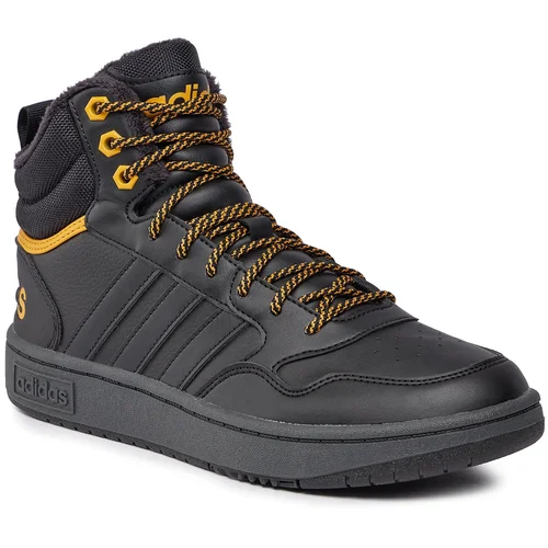 Adidas HOOPS 3.0 MID WTR Muške tenisice, crna, veličina 43 1/3