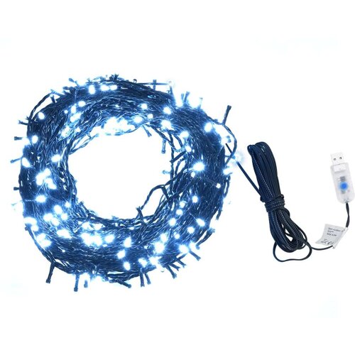 vidaXL svjetlosna traka s 400 led žarulja 40 m hladna bijela Cene