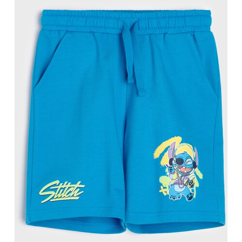Sinsay Sportske kratke hlače od pamuka Stitch Slike