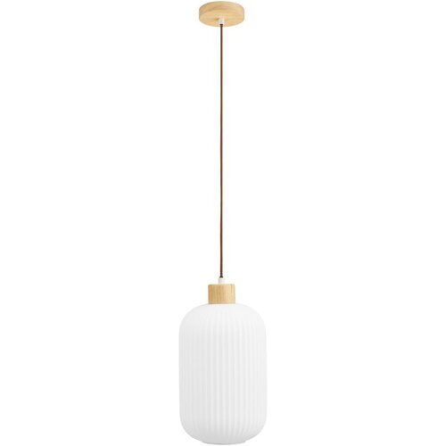 House Nordic Bela viseča svetilka s steklenim senčilom &amp;oslash; 20 cm Argalo &amp;ndash; Slike