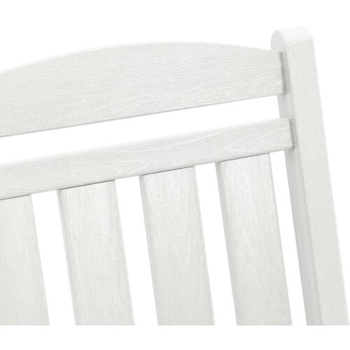 VidaXL Vrtne ljuljačke 2 kom Bijele 70x92x107.5 cm HDPE Slike