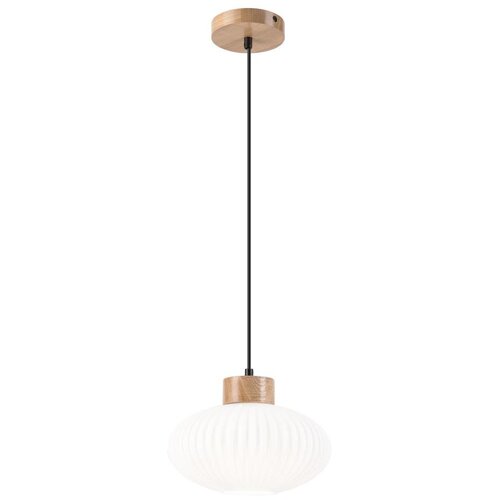 Visilica na sajli HARMONY 1xE27/15W/230V prečnik 25 cm bela/hrast Cene