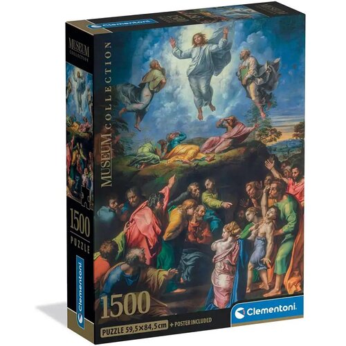 Clementoni Muzejska kolekcija: Rafaelova preobrazba 1500-dijelna kompaktna slagalica - Cene