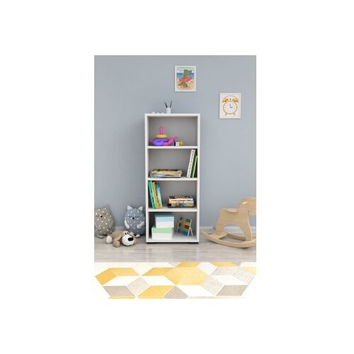 Hanah home polica za knjige glass white Slike