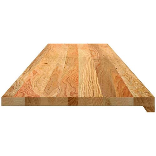  Prozorske klupice 2 kom svijetlosmeđe 160x40x2 cm masivne hrast Slike