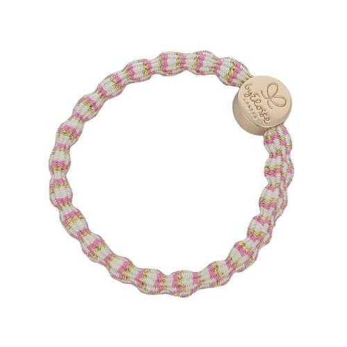 By Eloise London Metallic Gold Circle Blossom elastika za lase Cene