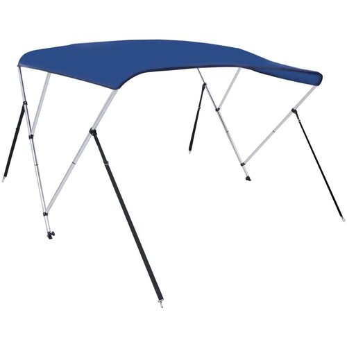 VidaXL tenda bimini s 3 luka plava 183 x 160 x 137 cm Slike