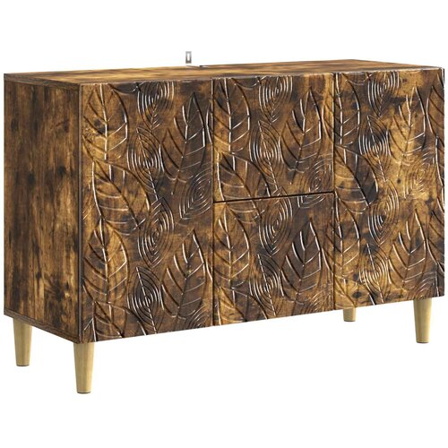 vidaXL Strani &scaron;al Dimljen hrast 89 x 34,5 x 60 cm Inženirski les, (5000253267) Cene
