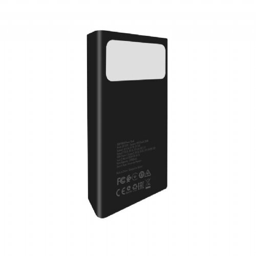 Beepower prenosna baterija BP-30PD qc 22,5W powerbank 30000 mah 2x usb, 1x type c črn Slike