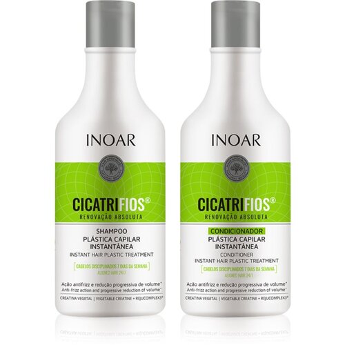 INOAR CicatriFios set za po&amp;scaron;kodovane in krhke lase 2x250 ml Slike