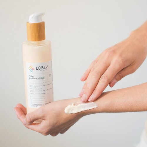 Lobey Body Care krema za telo proti celulitu 200 ml Slike