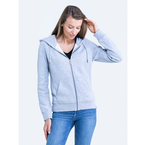 Big Star Woman's Zip hoodie Sweat 171493 Black Knitted-901 Cene