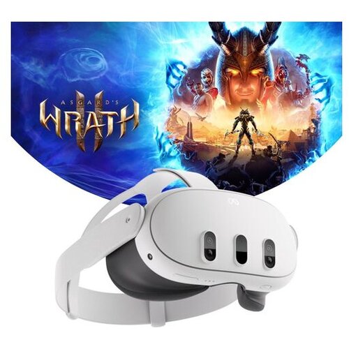 Meta Quest 3 Breakthrough Mixed Reality - 128GB - White Cene