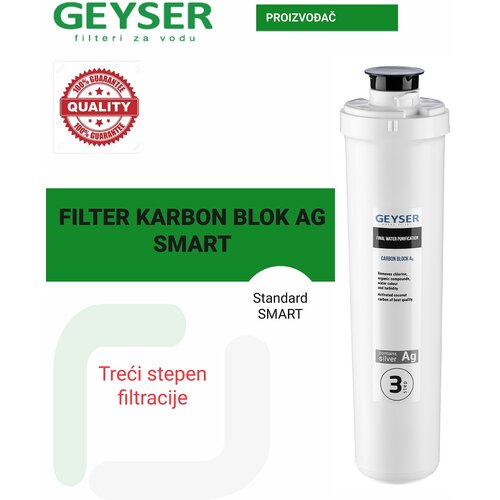 Geyser Filter karbon blok AG Smart Cene