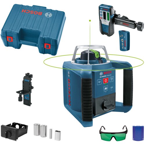 Bosch rotacioni laser grl 300 hvg + LR1 + RC1 + wm 0601061701 Cene