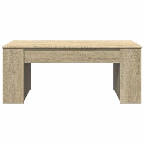  Stolić za kavu boja hrasta 102x55x42 cm konstruirano drvo Smeđa Slike