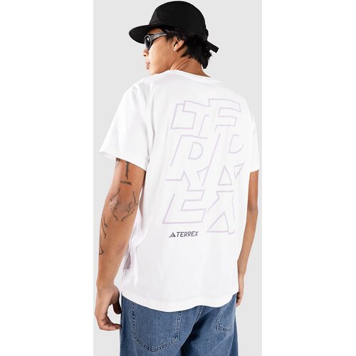 Adidas Aop T-shirt white Slike