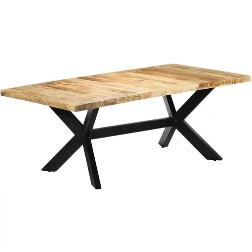  Jedilna miza 200x100x75 cm trmangov les