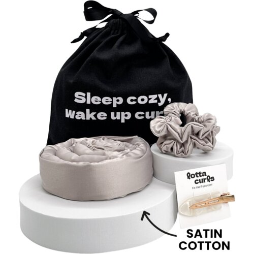 Lotta Curls Satin Cotton set trake za kovrče - Beige Cijene