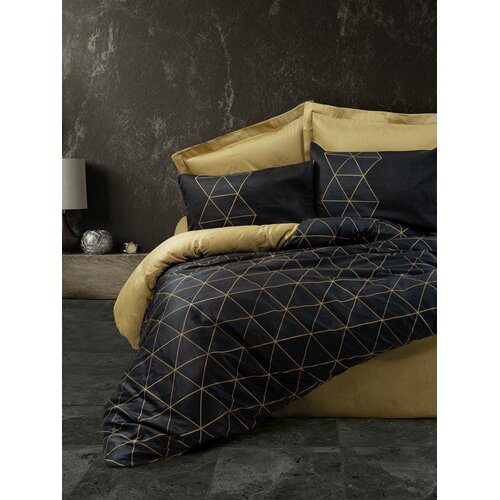 Lessentiel Maison set posteljine Veta, 160x220cm, crna Cijene