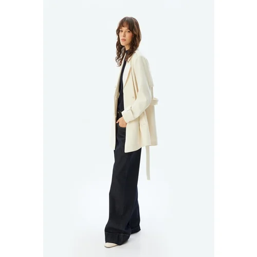 Koton Ecru Women's Coat