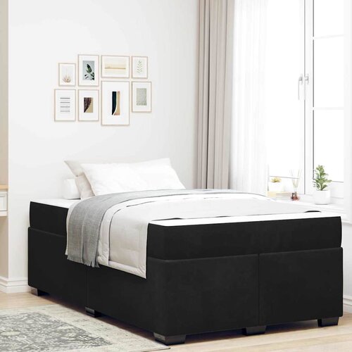 VidaXL Okvir kreveta s madracem Ostalo Crna 120 x 200 cm Bar&amp;scaron;un Slike