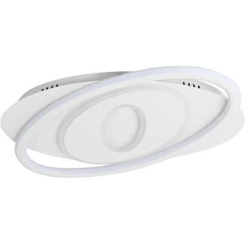 Brilagi LED prigu&amp;scaron;iva stropno svetlo IRIS LED/78W/230V 37x49 cm bela + daljinski upravljač Slike