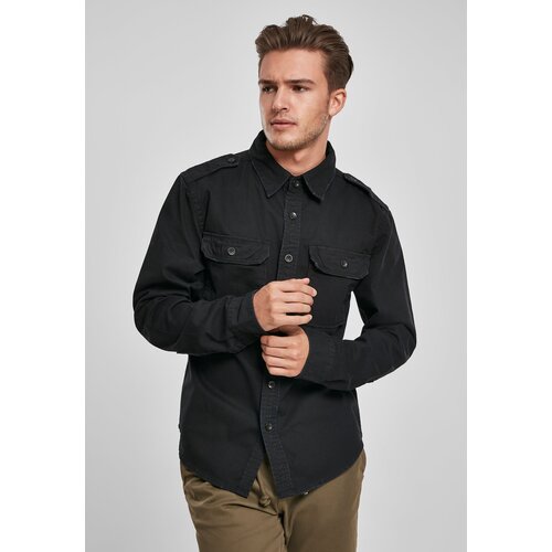 BYBrandit Vintage Shirt longsleeve black Slike