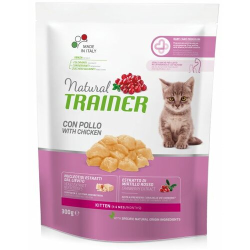 Trainer cat kitten natural chicken 0.3 kg hrana za mačke Cene