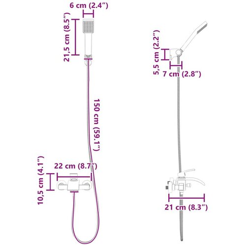  Komplet tu&amp;scaron; glav Črna G 1 / 2 palca, (5000208364) Slike