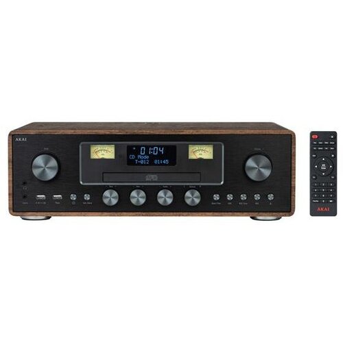 Akai mikro linija, CD, FM, DAB, BT, VU analog, AUX, RHAPSODY, Retro drvo, AM-100 Cijene