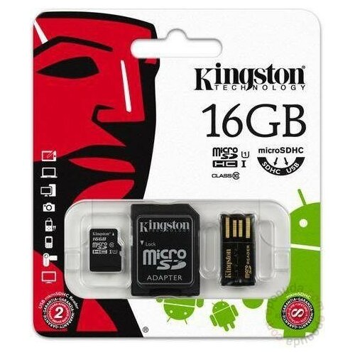 Kingston MicroSDHC 16GB Class 10 MBLY10G2/16GB memorijska kartica Slike