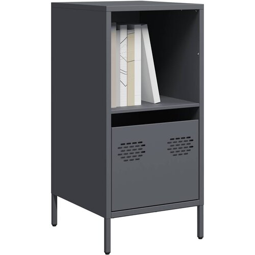 VidaXL Komoda antracit 35x39x73,5 cm od hladno valjanog čelika Slike