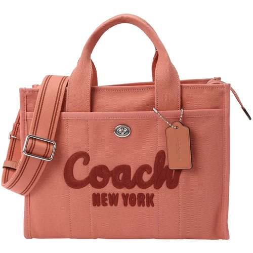 Coach Ročna torbica breskev / temno rdeča