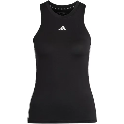 Adidas Sportski top crna / bijela