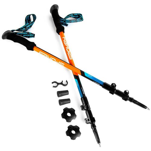 Spokey ZION Trekking buds 3-dielne, blue-orange Slike