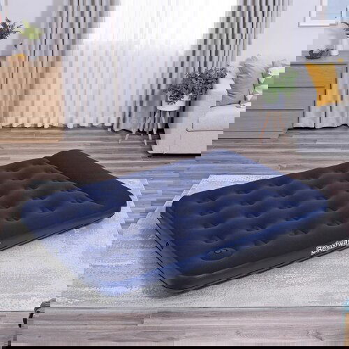 Bestway Plava PVC Full Zračni madrac Pravokutni Minimalistički Slike