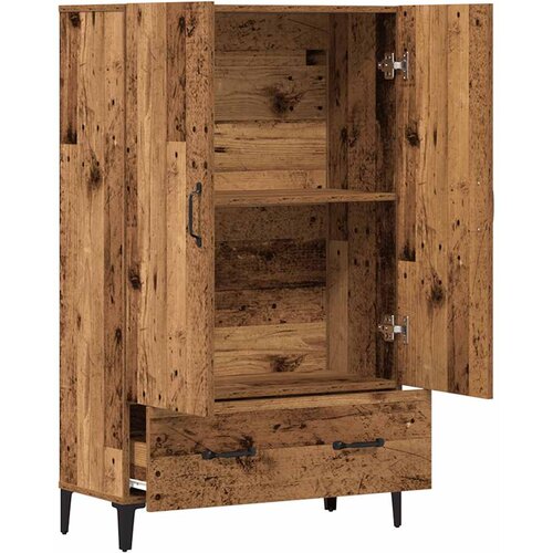  Visoka ploča staro drvo 70x31x115 cm konstruirano drvo Slike