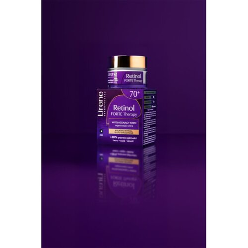 Lirene Retinol Forte Therapy pomlajevalna nočna krema za zrelo kožo 50 ml Slike